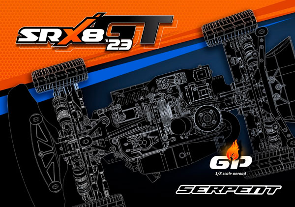 SRX8 GT ´23 1/8 4WD GP | Serpent